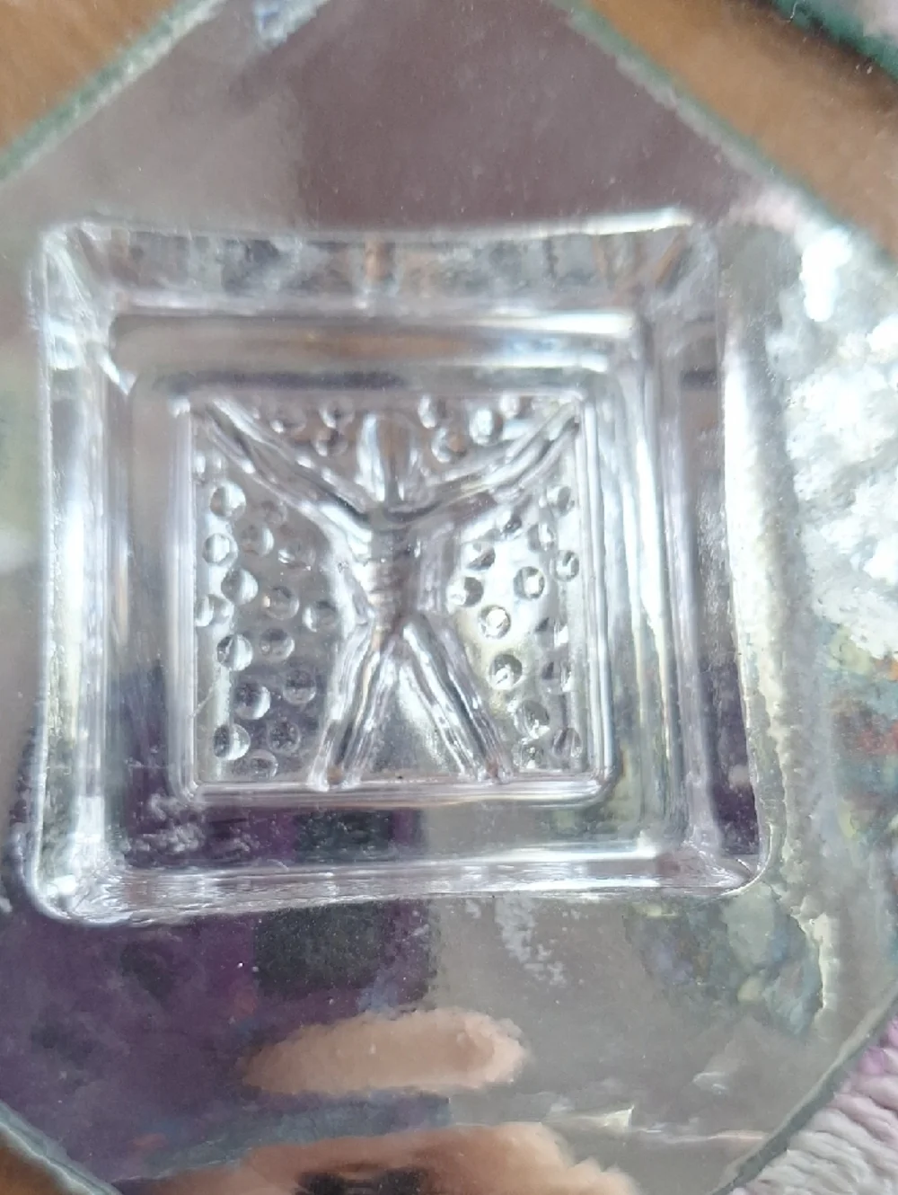 Kosta Boda art glass dish designed by Bertil Vallien